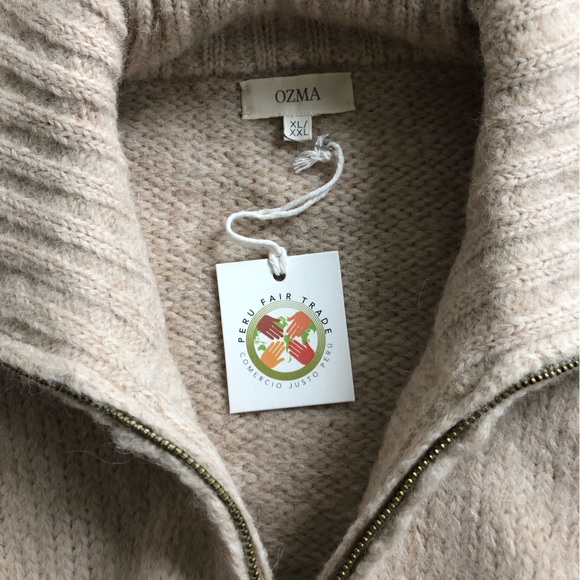 HOLD FOR EMRAINAL OZMA of California Finley Zip Sweater - Picture 3 of 6